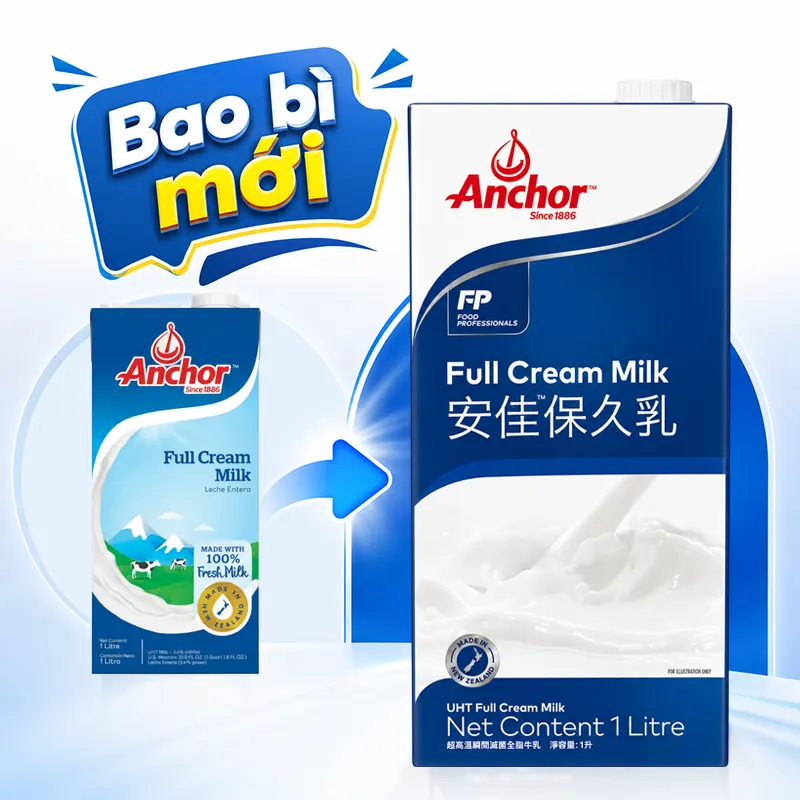 Anchor Full Cream 1L