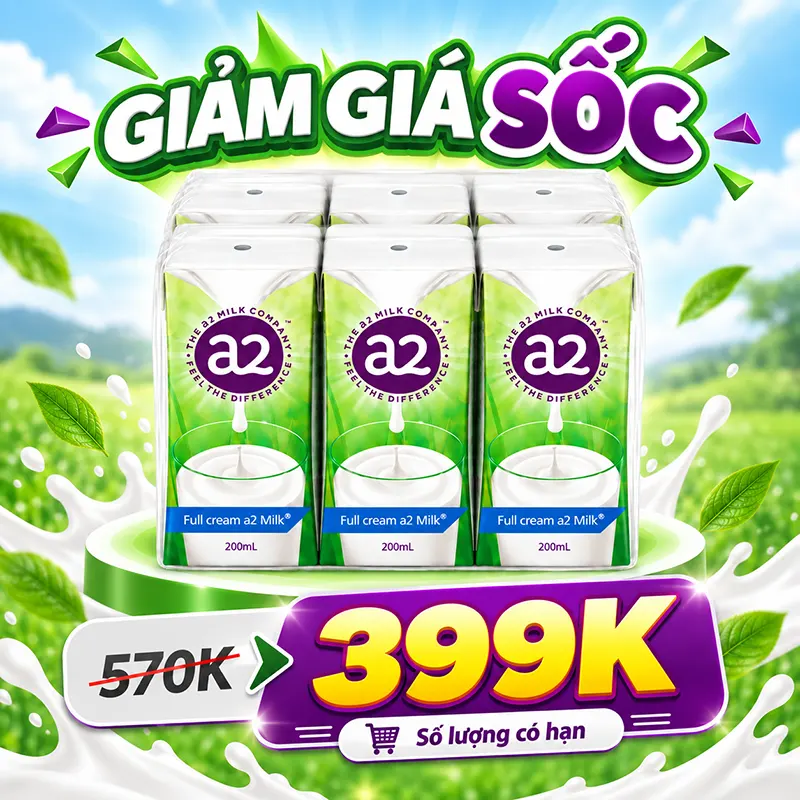 A2 Full Cream 200ml - KM