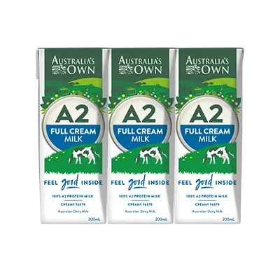 Hình ảnh Australia Own Full Cream A2 200ml