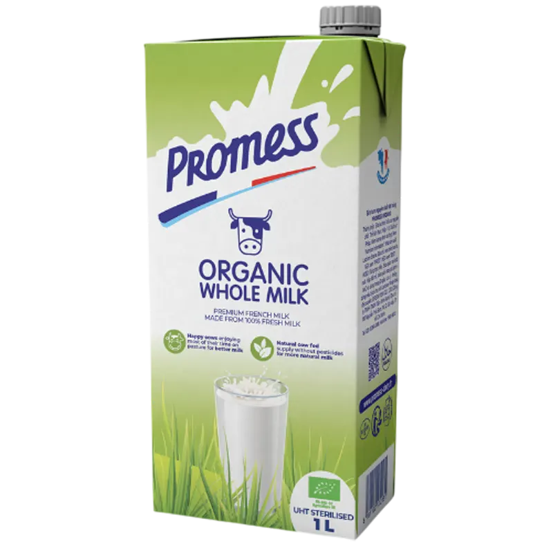 Hình ảnh Promess Organic Full Cream 1L