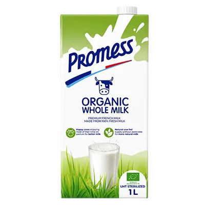 Hình ảnh Promess Organic Full Cream 1L